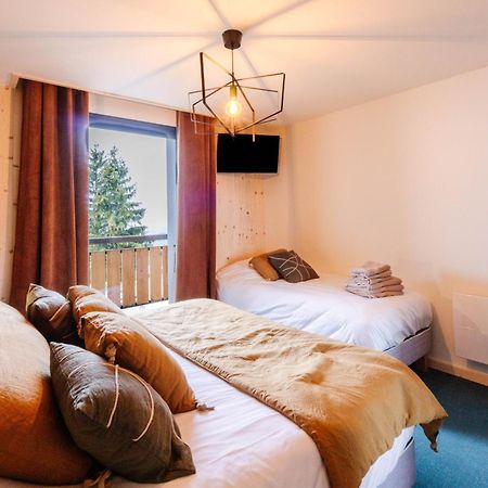 Apartamento Le Col Panoramic Fontcouverte-la-Toussuire Exterior foto