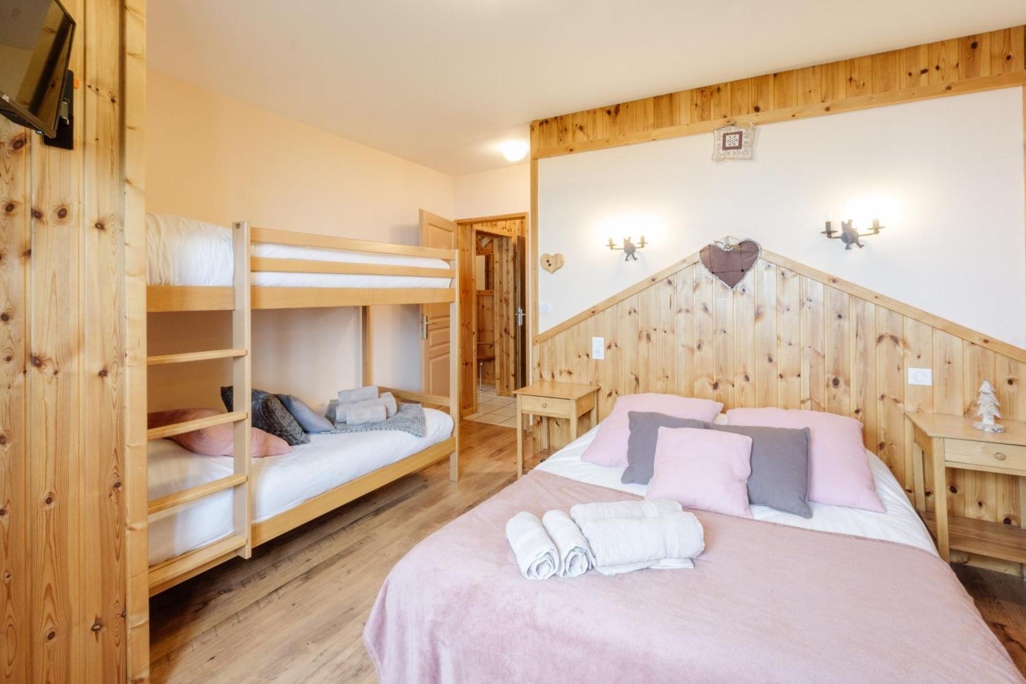 Apartamento Le Col Panoramic Fontcouverte-la-Toussuire Exterior foto